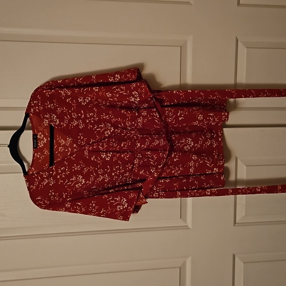 Shein faux crossover blouse 3X - Picture 2 of 6